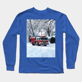 Firemen - Winter Emergency Long Sleeve T-Shirt